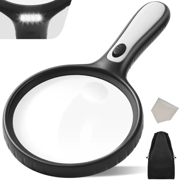 Handheld Illuminated Magnifier with Wild Viewing (7)