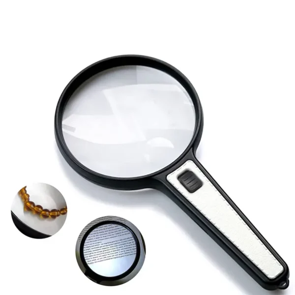 Handheld Magnifier with 4 LED lights (1)