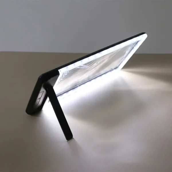 Handheld Stand Type Video Magnifying Glass with 43 Led Lights (2)