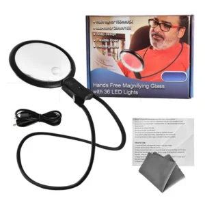 Hands Free Magnifying Glasse Round (6)