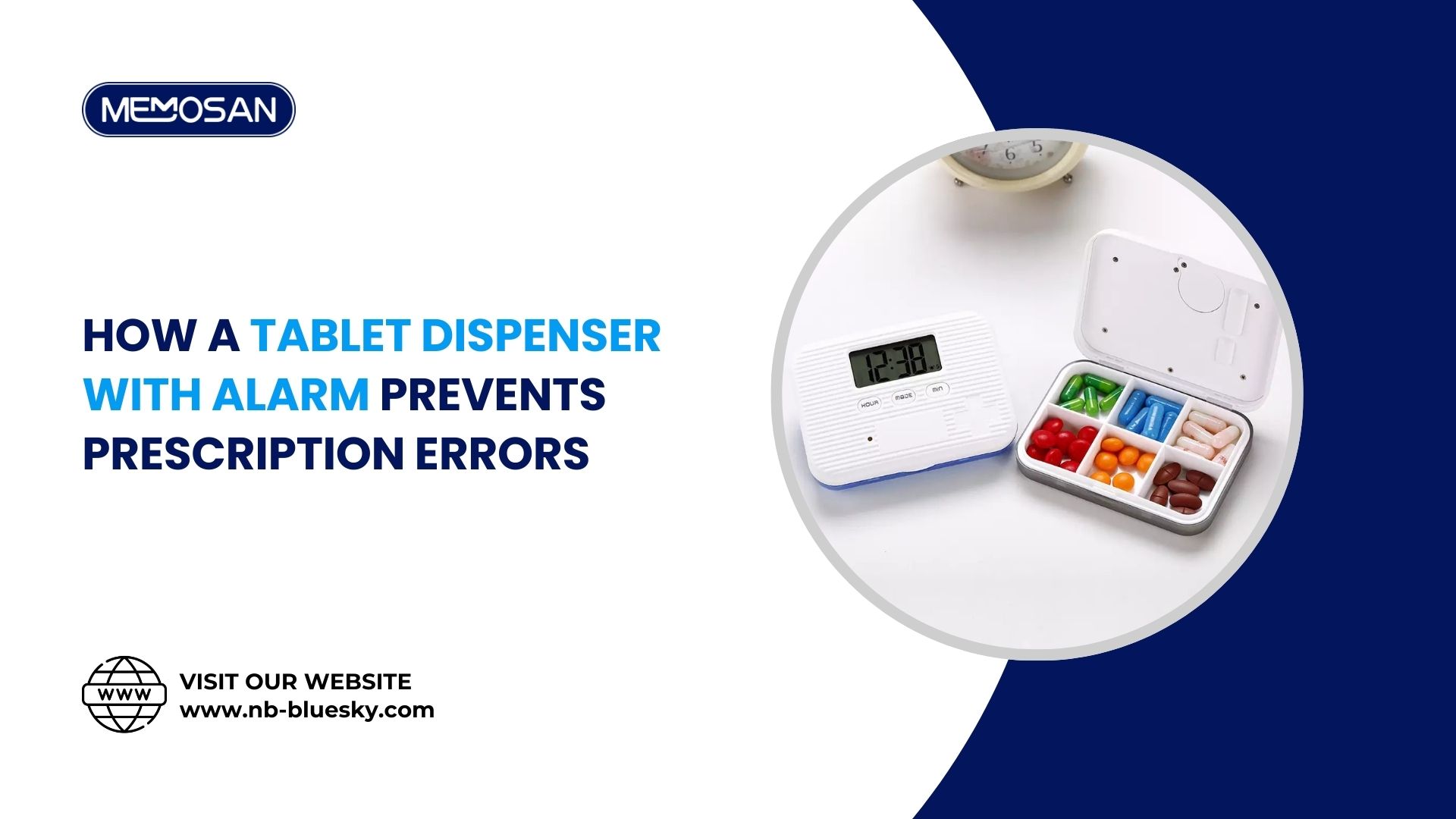 How a Tablet Dispenser with Alarm Can Reduce Prescription Errors