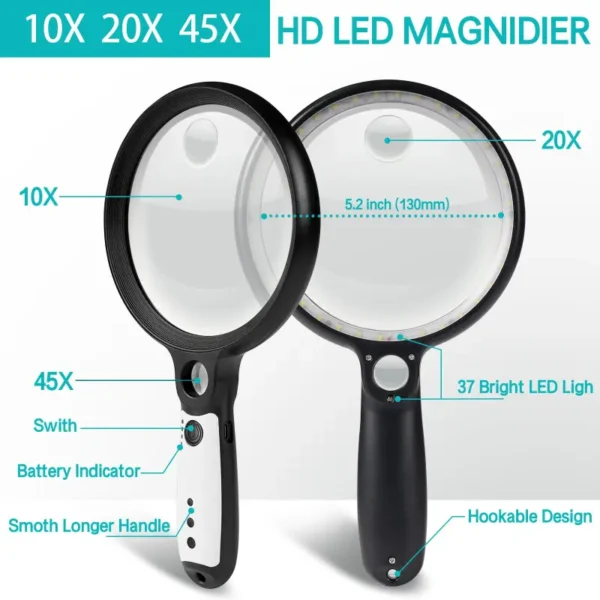 Large Handheld Magnifier (2)