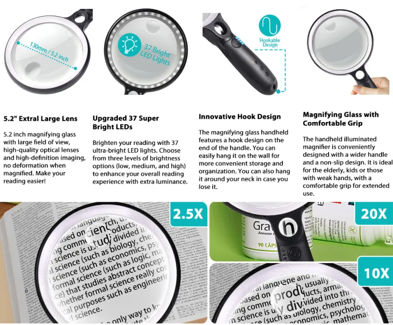 Large Handheld Magnifier (4)