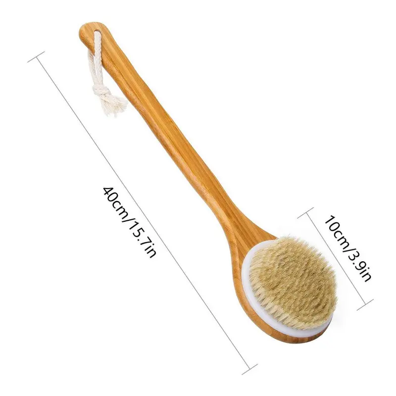 Long Bamboo Handle Bath Brush (1)