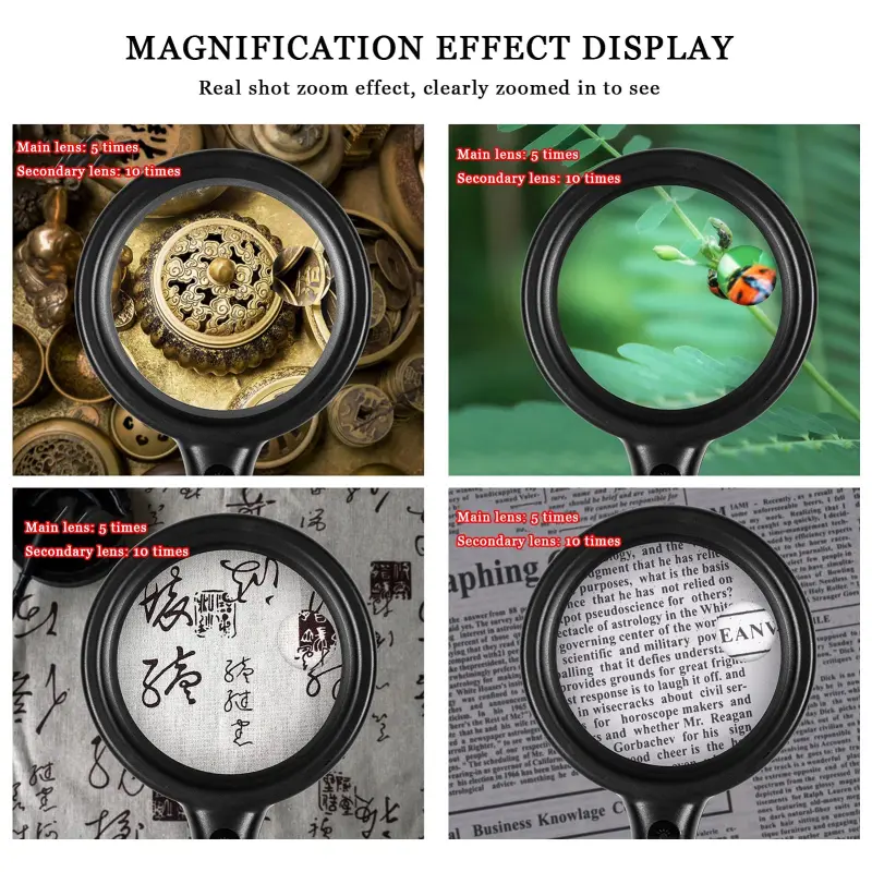 Magnifying Glass with Light 2X 13X (4)