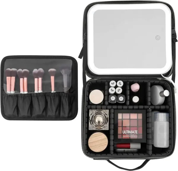 Makeup Bag with Mirror of LED Lighted (1)
