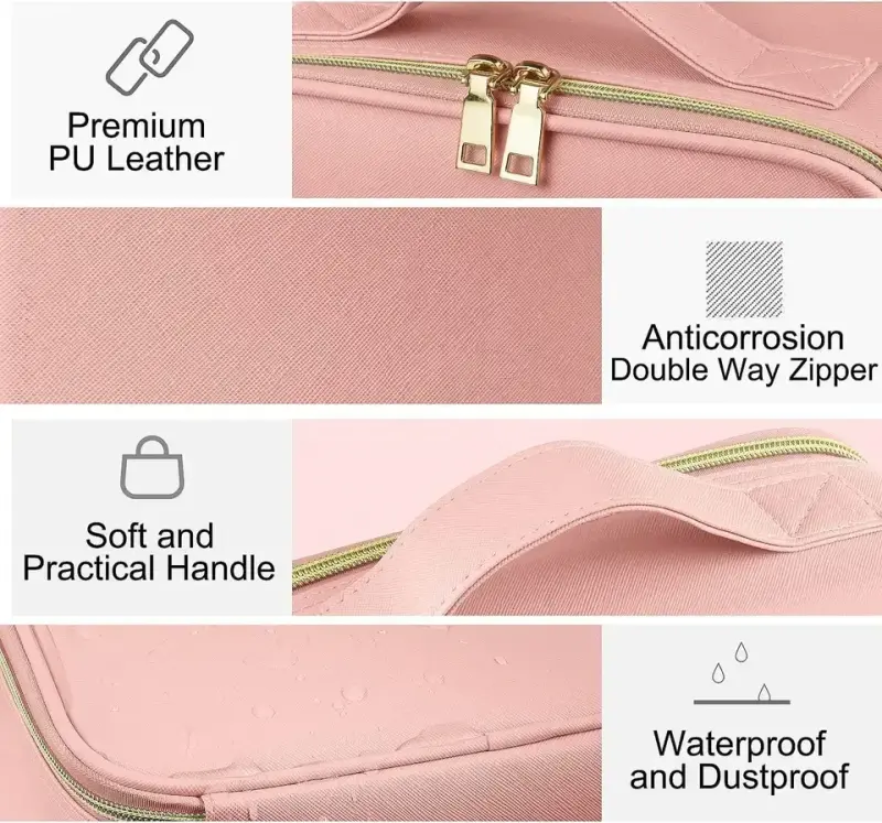 Makeup Bag with Mirror of LED Lighted (2)
