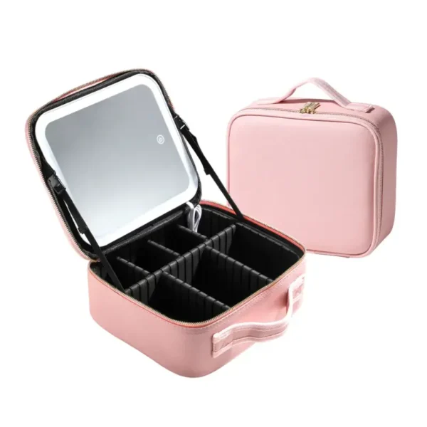 Makeup Bag with Mirror of LED Lighted (9)