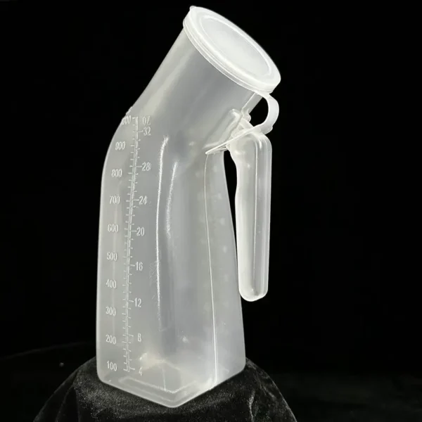 Male Urinal Urine Bottle with Lid(3)