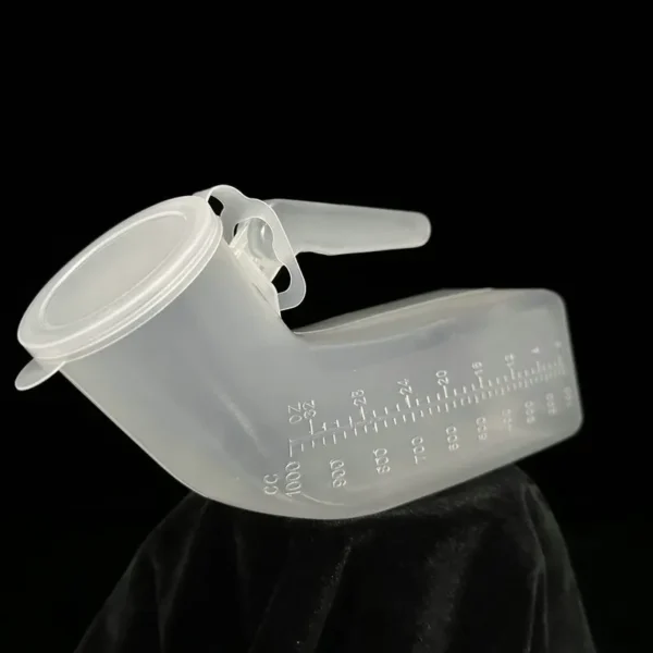 Male Urinal Urine Bottle with Lid(4)