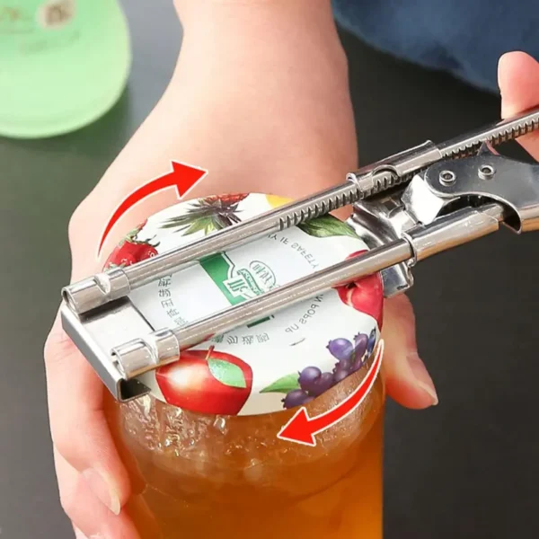 Multifunctional Adjustable Stainless Steel Can Opener (4)