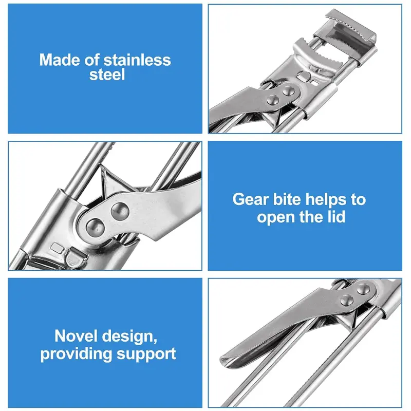 Multifunctional Adjustable Stainless Steel Can Opener (5.2)