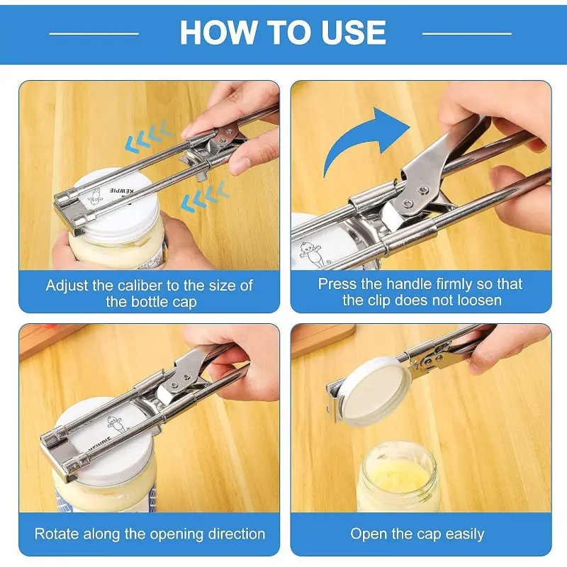 Multifunctional Adjustable Stainless Steel Can Opener (6)