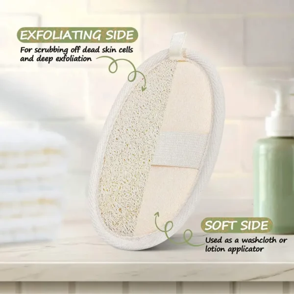 Natural Loofah Bath Sponge (3)