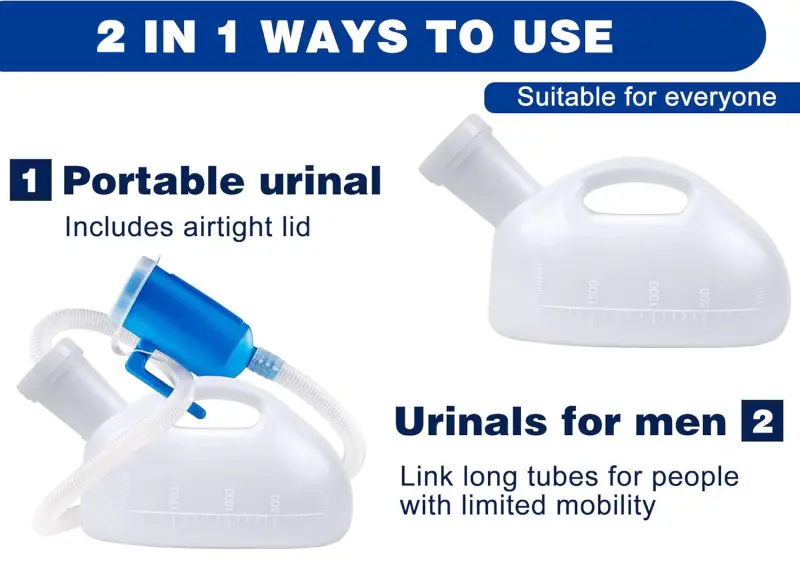 Portable Urinals for Men 2000ml(4)