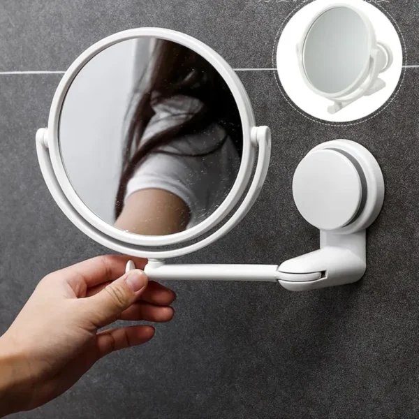 Rechargeable LED Makeup Mirror with Lights & Touch Control (5)