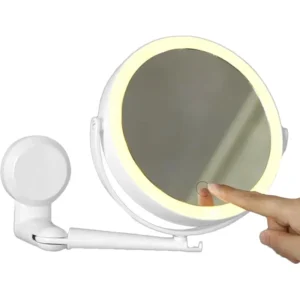 Rechargeable LED Makeup Mirror with Lights & Touch Control (6)