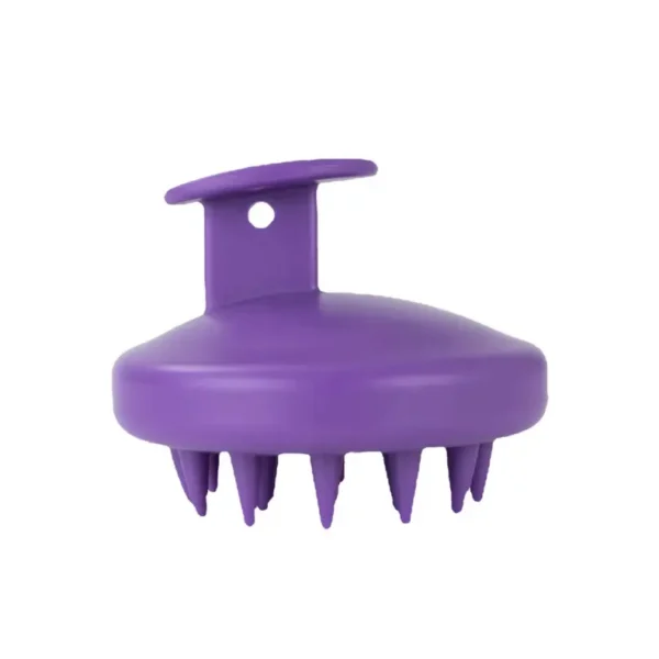 Round Silicone Hair Shampoo Brush (2)