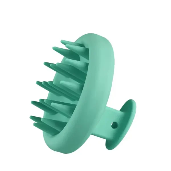 Round Silicone Hair Shampoo Brush (5)
