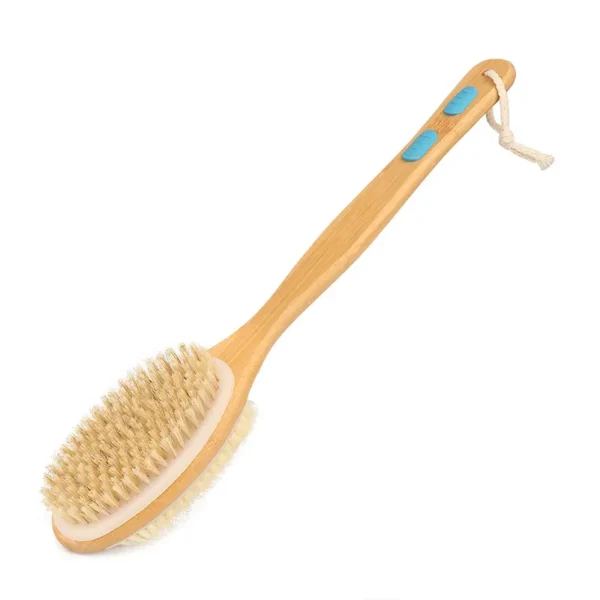 Shower Brush with Soft and Stiff Bristles(2)