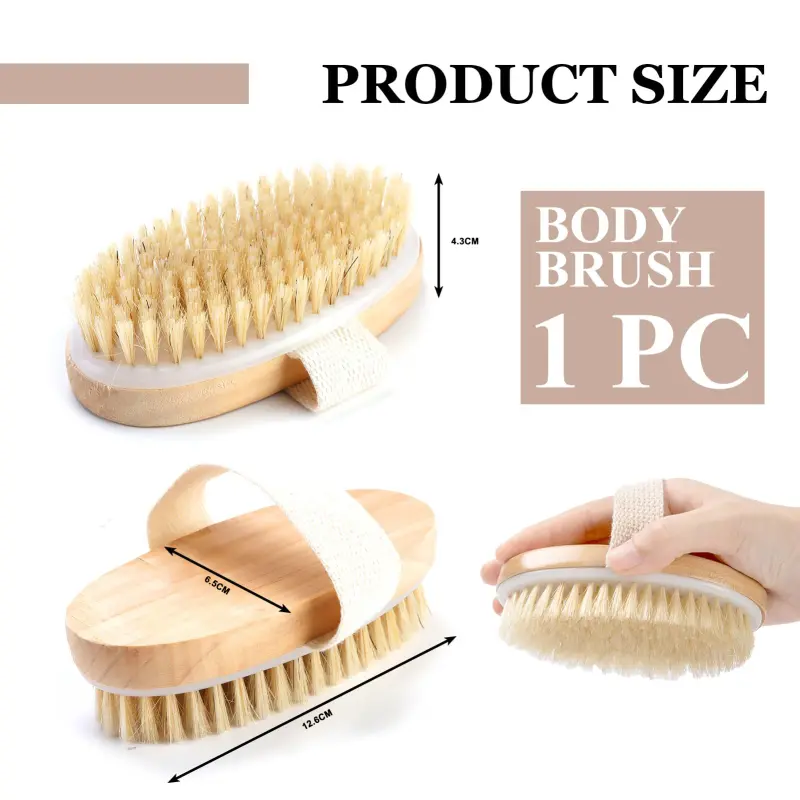 Shower Skin Brushe with Natural Bristle (2)