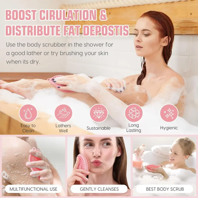 Silicone Body Massage Brush (5)