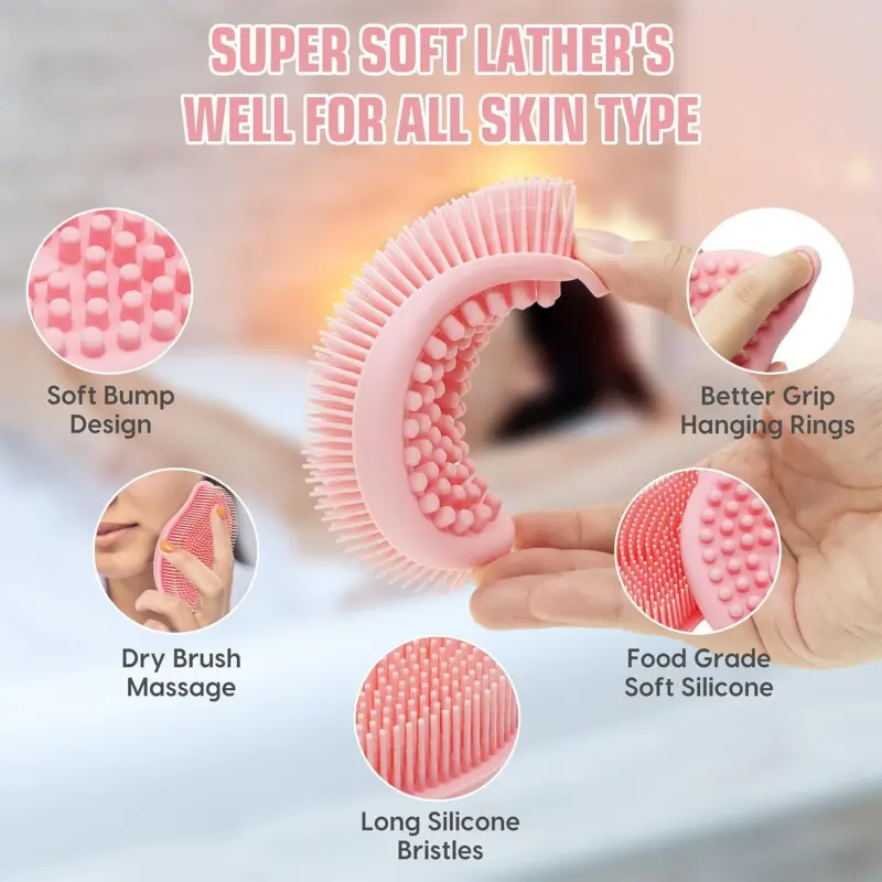 Silicone Body Massage Brush (6)