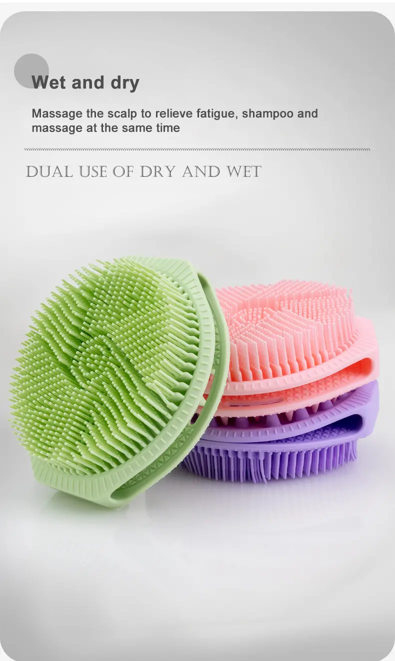 Silicone Body Scrubber Brush (10)