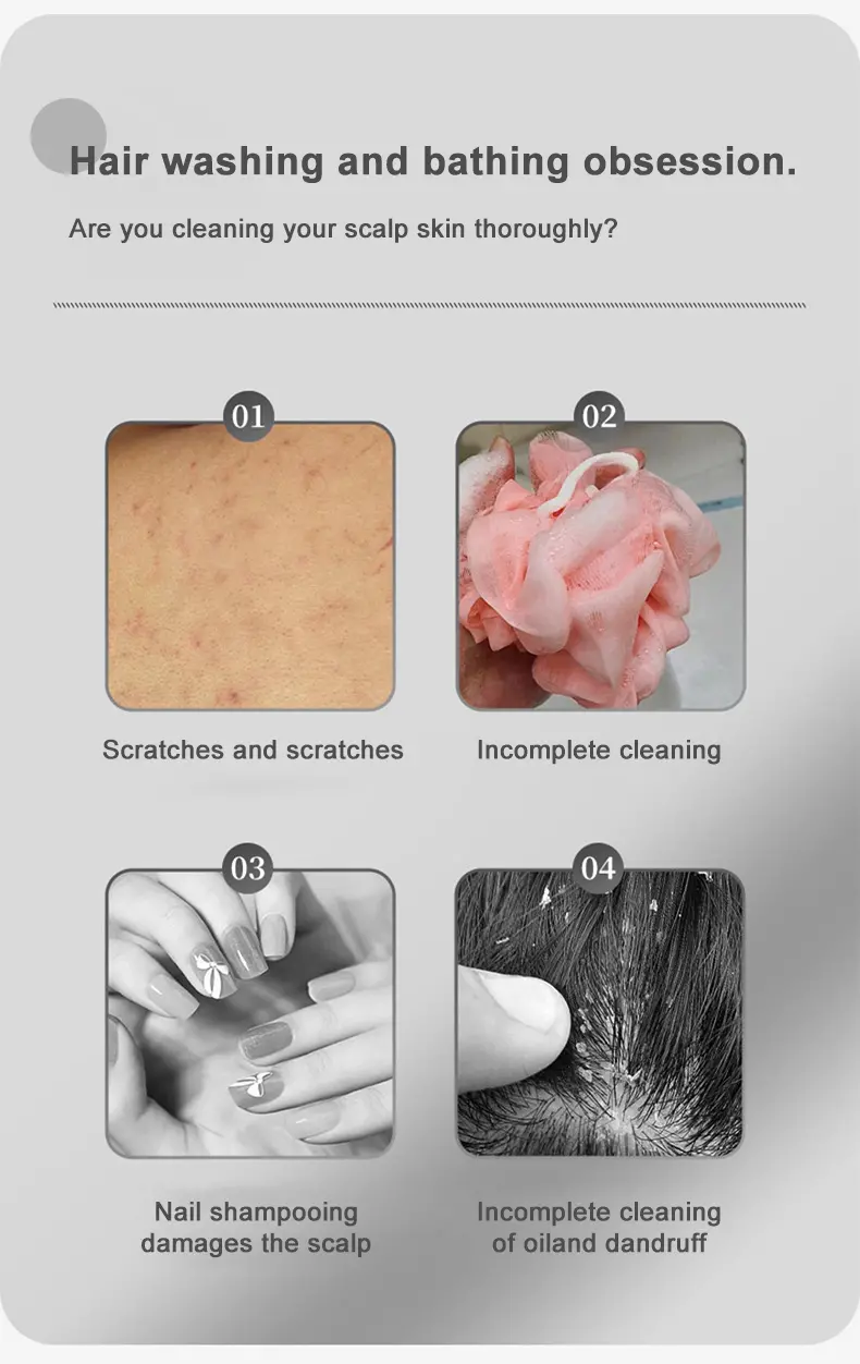 Silicone Body Scrubber Brush (3)