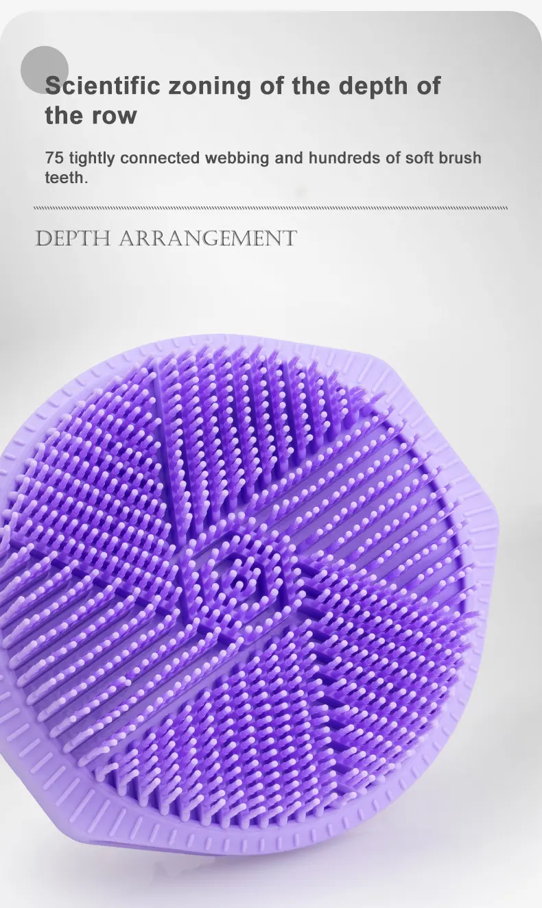 Silicone Body Scrubber Brush (5)