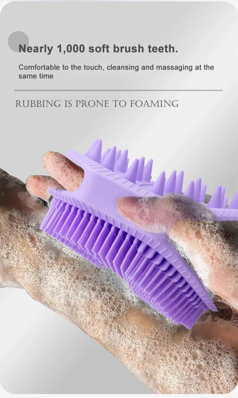 Silicone Body Scrubber Brush (6)