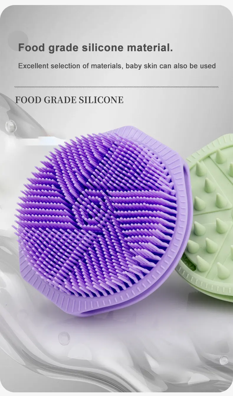 Silicone Body Scrubber Brush (7)
