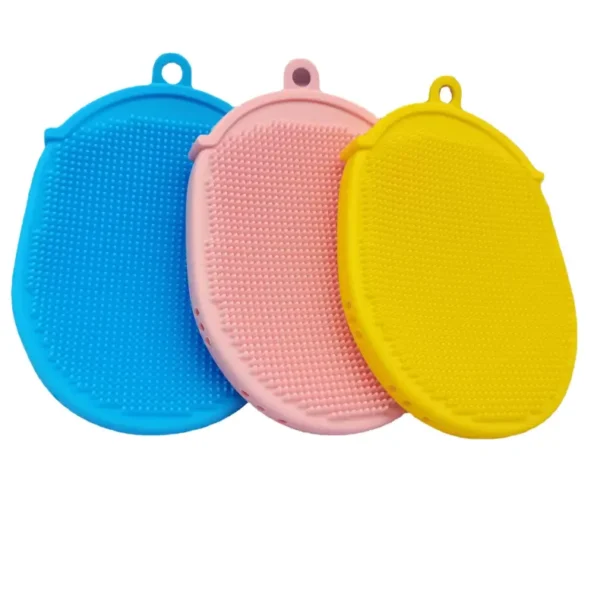 Silicone Double Sided Body Bath Brush（3）