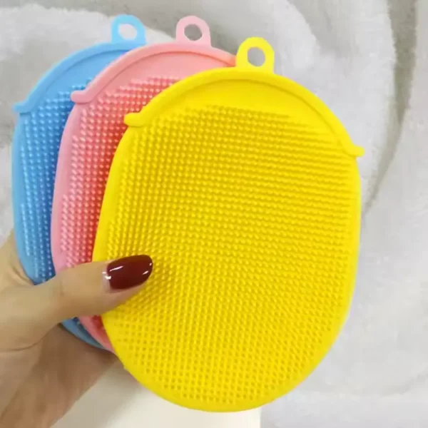 Silicone Double Sided Body Bath Brush（7）