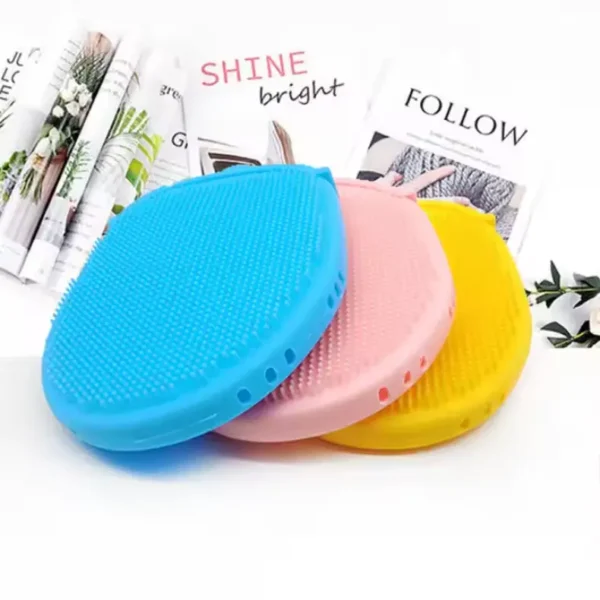 Silicone Double Sided Body Bath Brush（8）