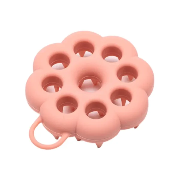 Silicone Flower Shape Hair Scrubber (5)