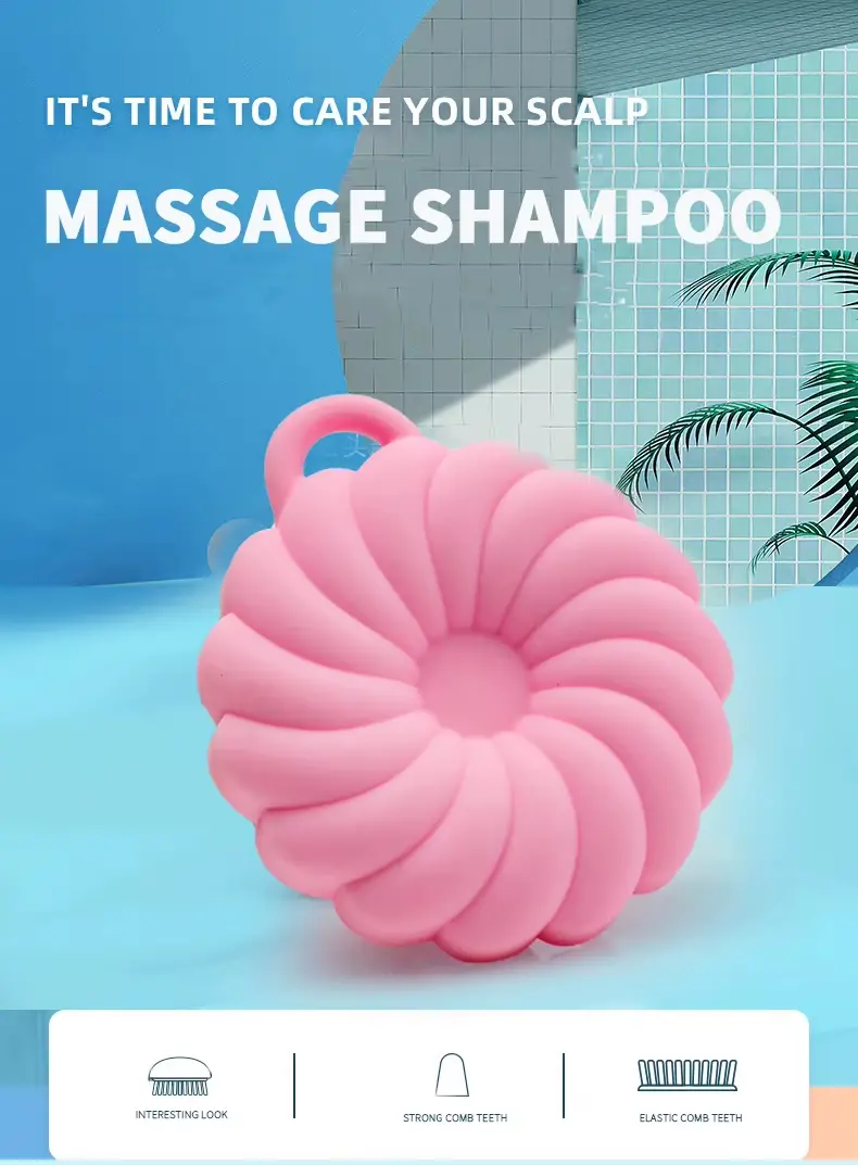 Silicone Gentle Scalp Scrubber (1)