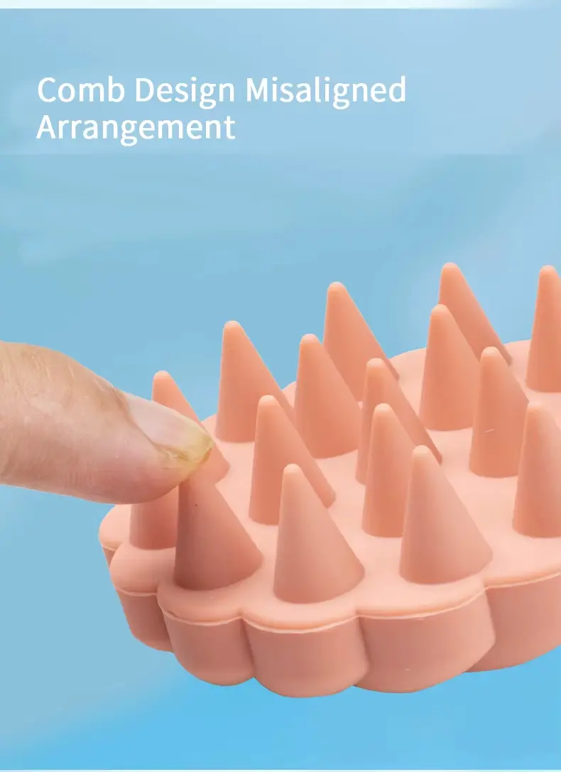 Silicone Gentle Scalp Scrubber (5)