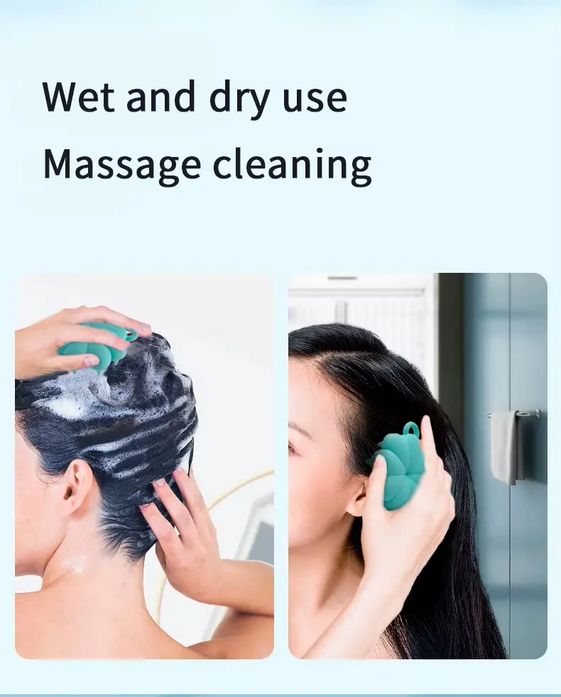 Silicone Gentle Scalp Scrubber (6)