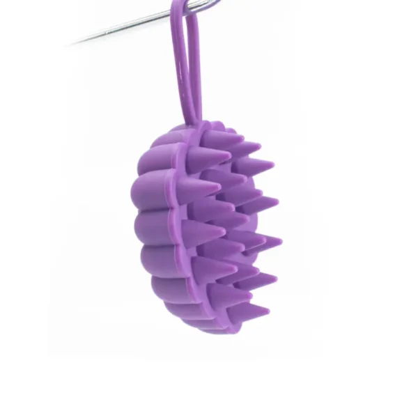 Silicone Hair Shampoo Brush Head Scalp Massager (7)