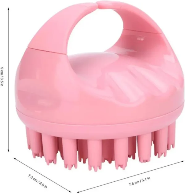 Silicone Scalp Scrubber with Soft Bristles（1） (2)