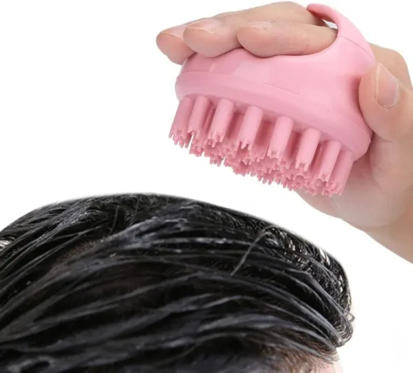 Silicone Scalp Scrubber with Soft Bristles（5） (2)