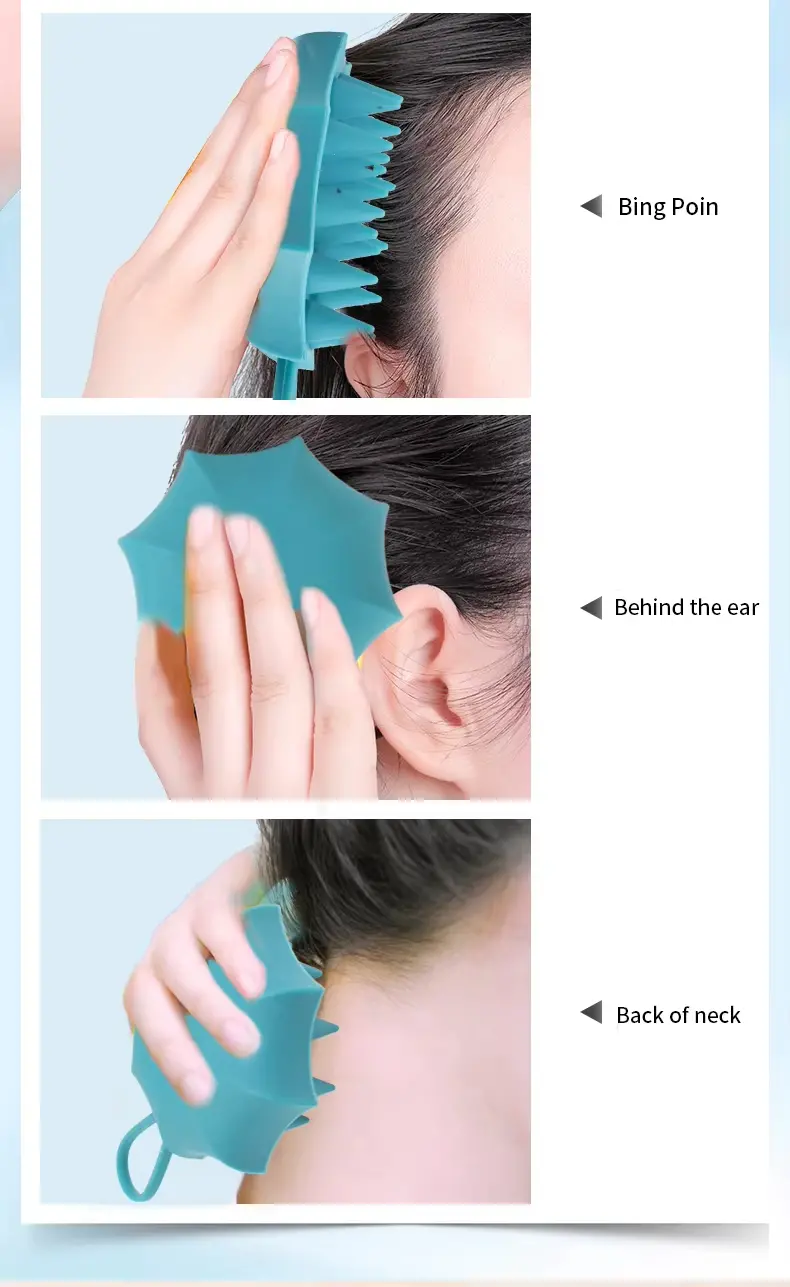 Silicone Shampoo Brush (4)