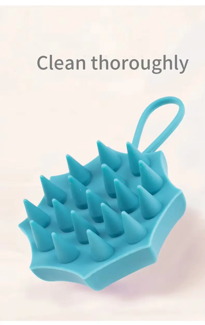 Silicone Shampoo Brush (8)