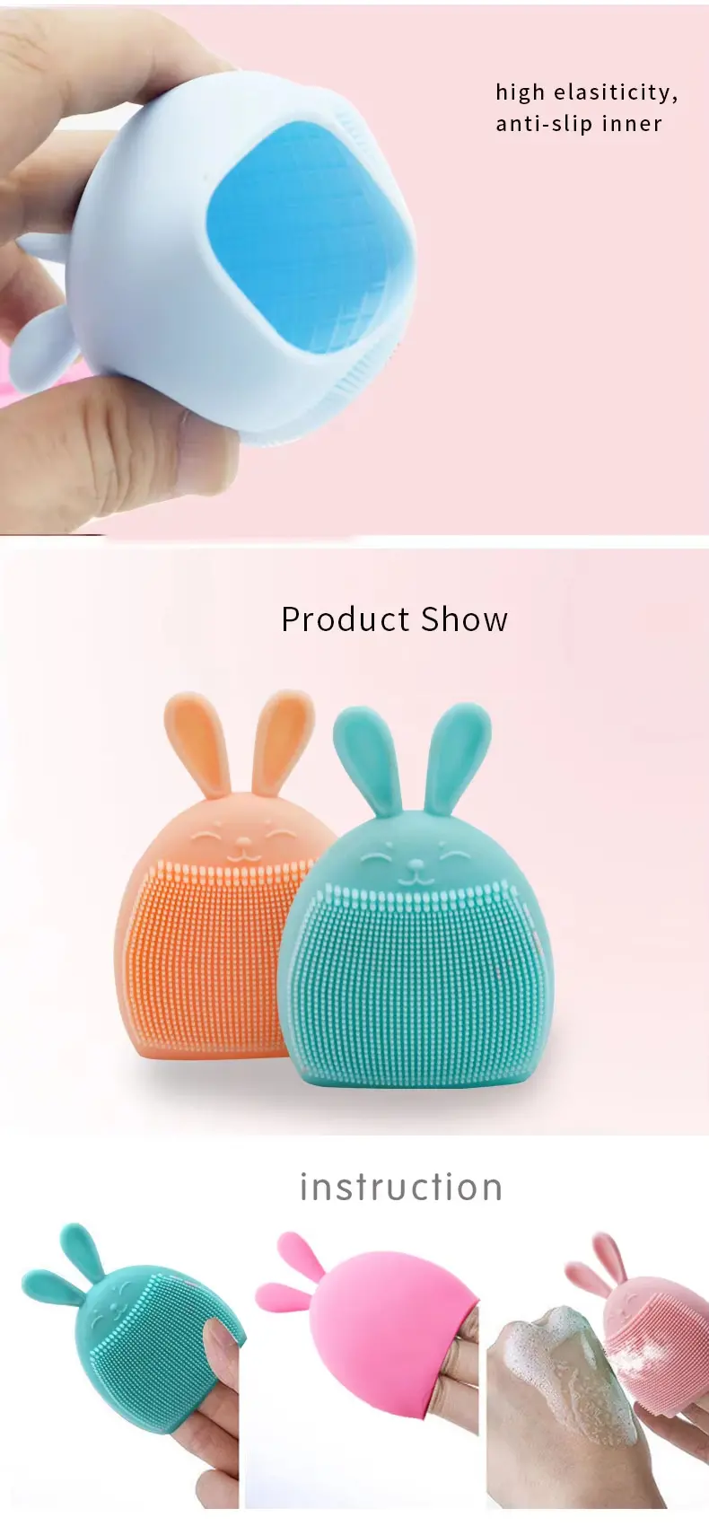 Silicone Skin Exfoliator Brush (7)