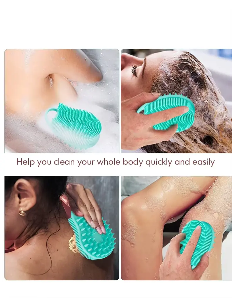 Soft Silicone Body Scrubber（2）