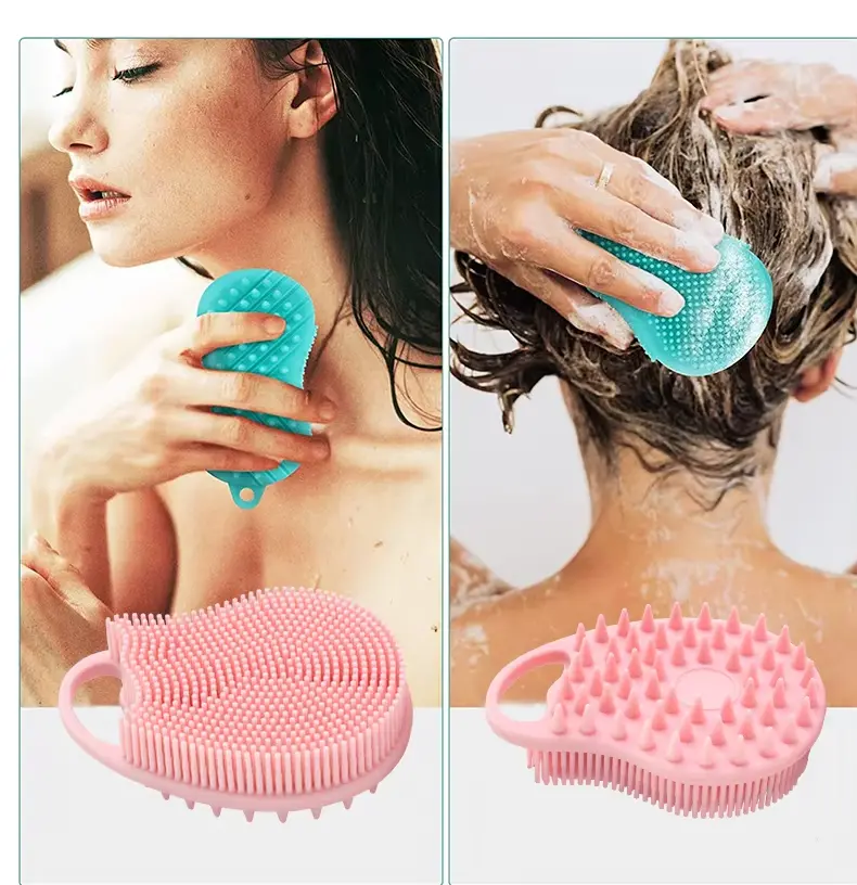 Soft Silicone Body Scrubber（4）
