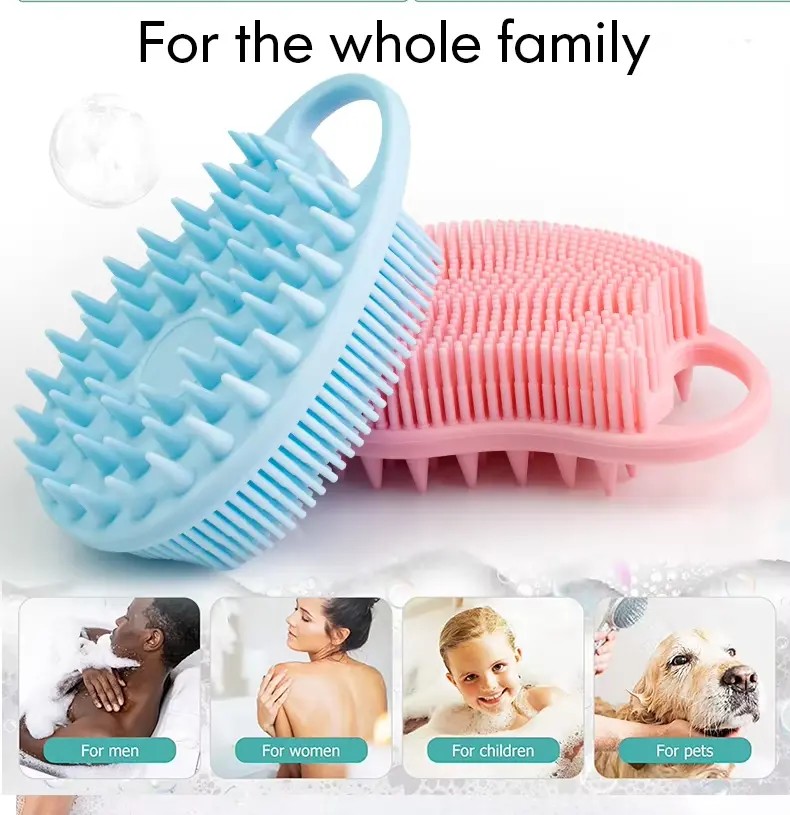 Soft Silicone Body Scrubber（5）