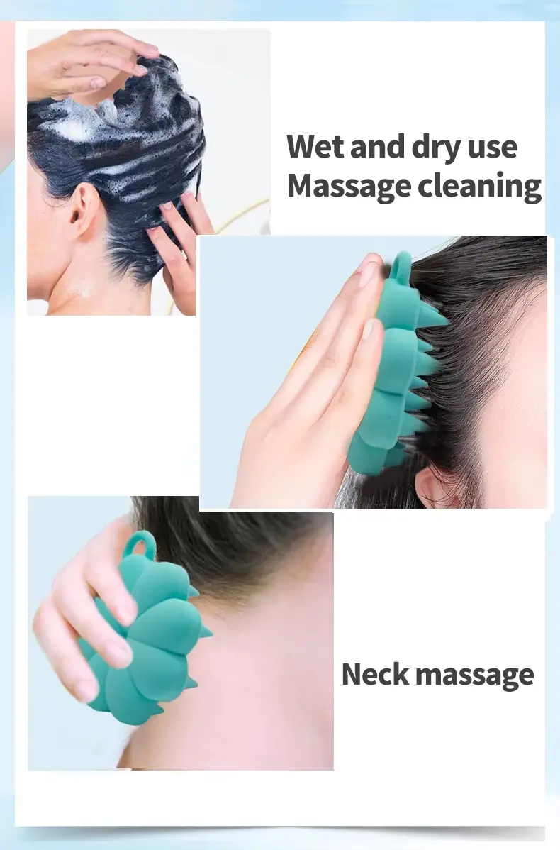 Soft Silicone Hair Scalp Massager Brush 03