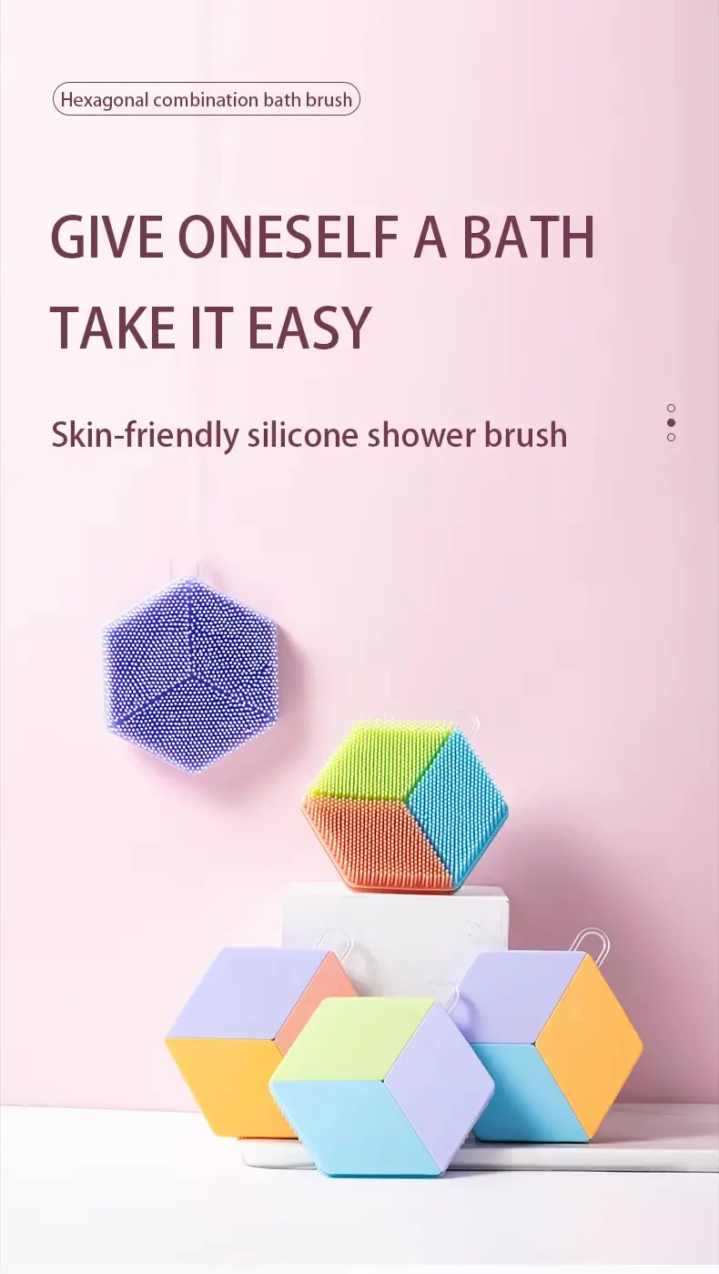 Soft Silicone Shower Brush (1)